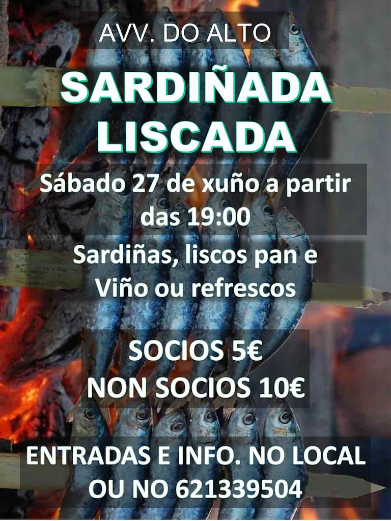 Sardiñada e Liscada do Alto (2026) en Narón