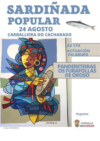 Fechas, información, programa, cartel, imágenes, mapa y ubicación de Sardiñada Popular  en  A Caniza