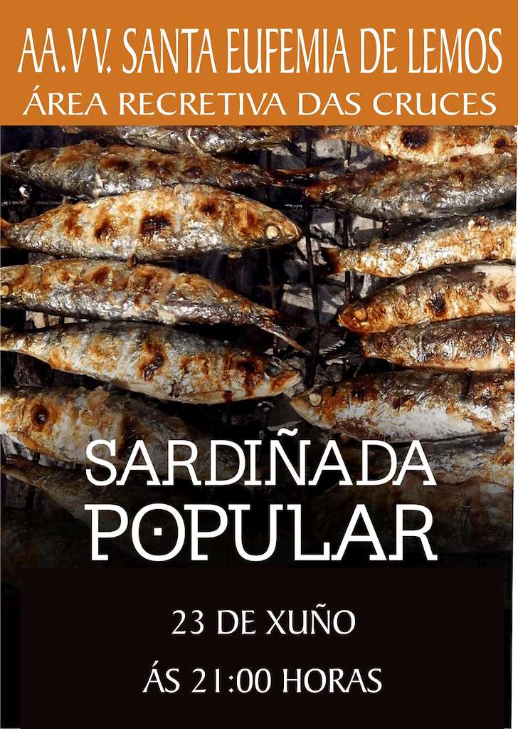 Sardiñada Popular das Cruces en Monforte de Lemos