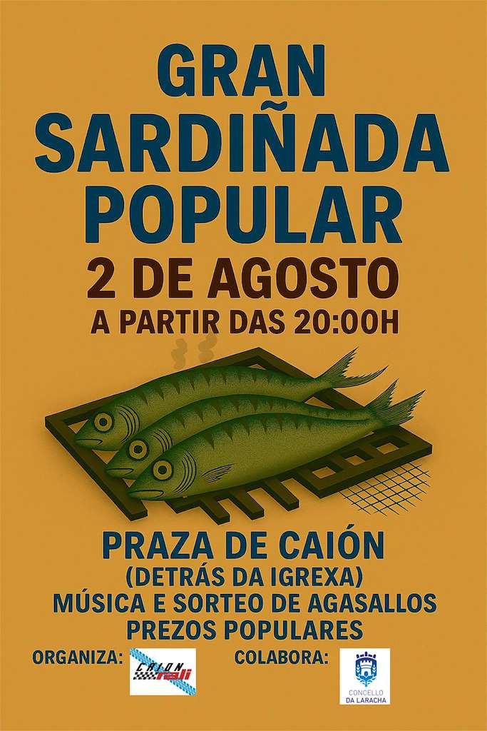 Sardiñada Popular de Caión (2025) en Laracha