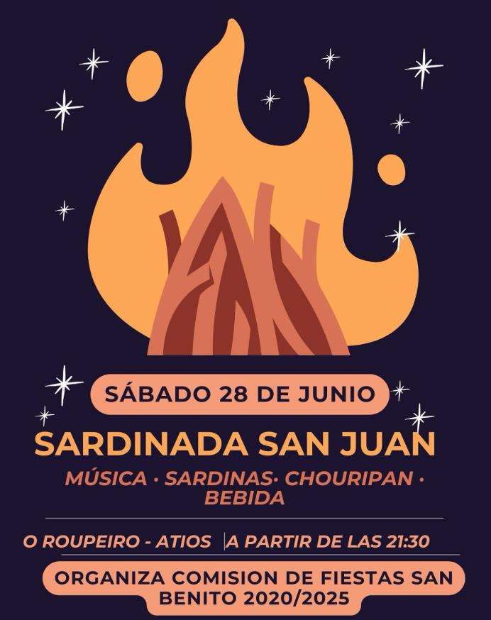 Sardinada de Atios en O Porriño