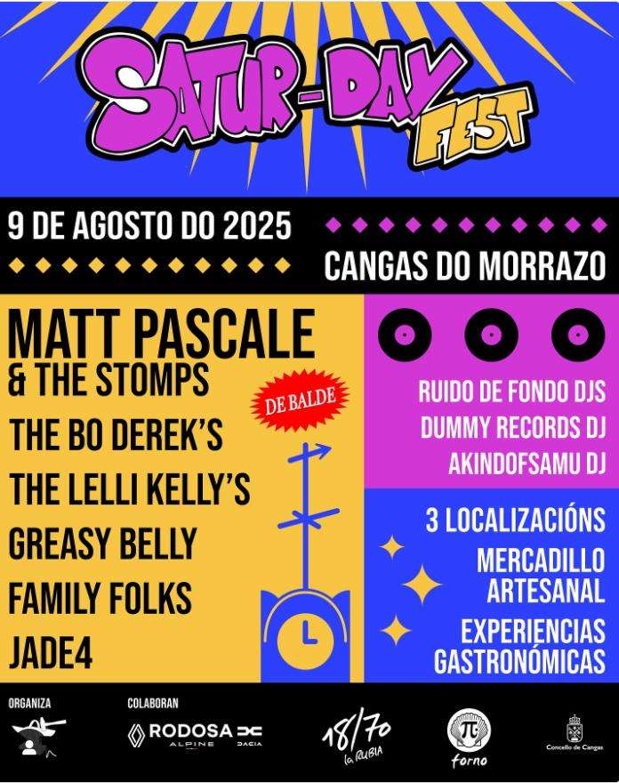 Satur-Day Fest  (2026) en Cangas de Morrazo
