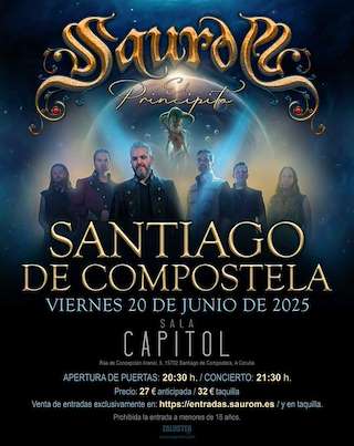 Saurom (2026) en Santiago de Compostela