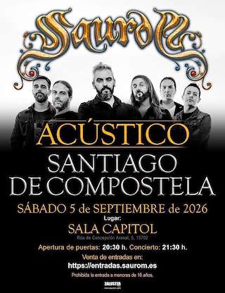 Fechas, información, programa, cartel, imágenes, mapa y ubicación de Saurom (2026)  en  Santiago de Compostela
