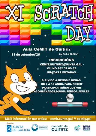 Fechas, información, programa, cartel, imágenes, mapa y ubicación de XI Scratch Day (2026)  en  Guitiriz