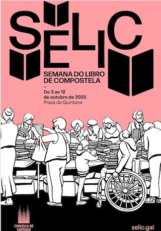 Fechas, información, programa, cartel, imágenes, mapa y ubicación de VIII Selic Festival da Lectura (2025)  en  Santiago de Compostela