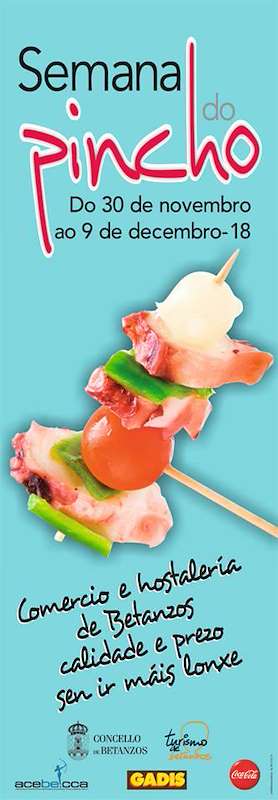 XIV Semana do Pincho (2025) en Betanzos