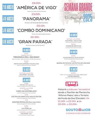 Semana Grande (2026) en Soutomaior