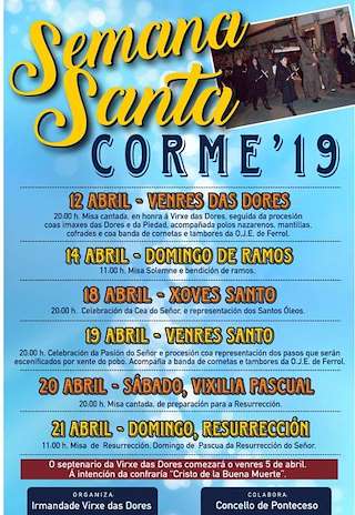Semana Santa de Corme en Ponteceso