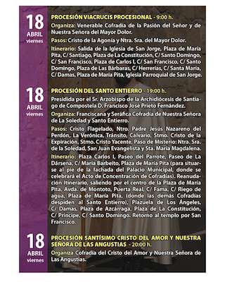 Semana Santa (2026) en A Coruña