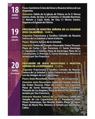 Semana Santa (2026) en A Coruña