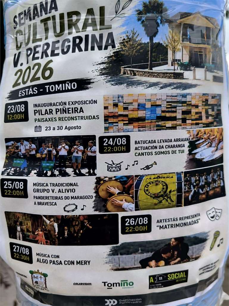 Semana Cultura Virxe da Peregrina de Estás (2026) en Tomiño