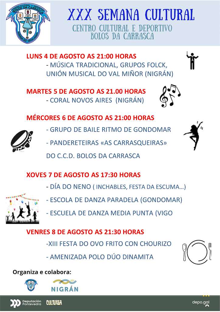 XXX Semana Cultural de Parada en Nigrán