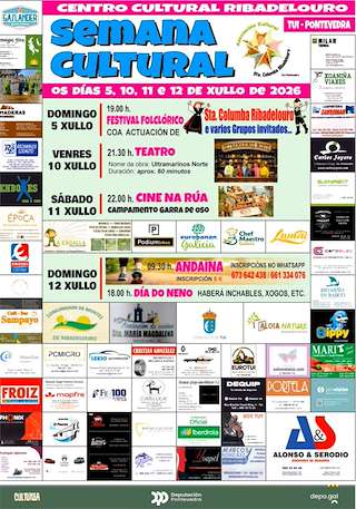 Fechas, información, programa, cartel, imágenes, mapa y ubicación de Semana Cultural de Ribadelouro (2026)  en  Tui