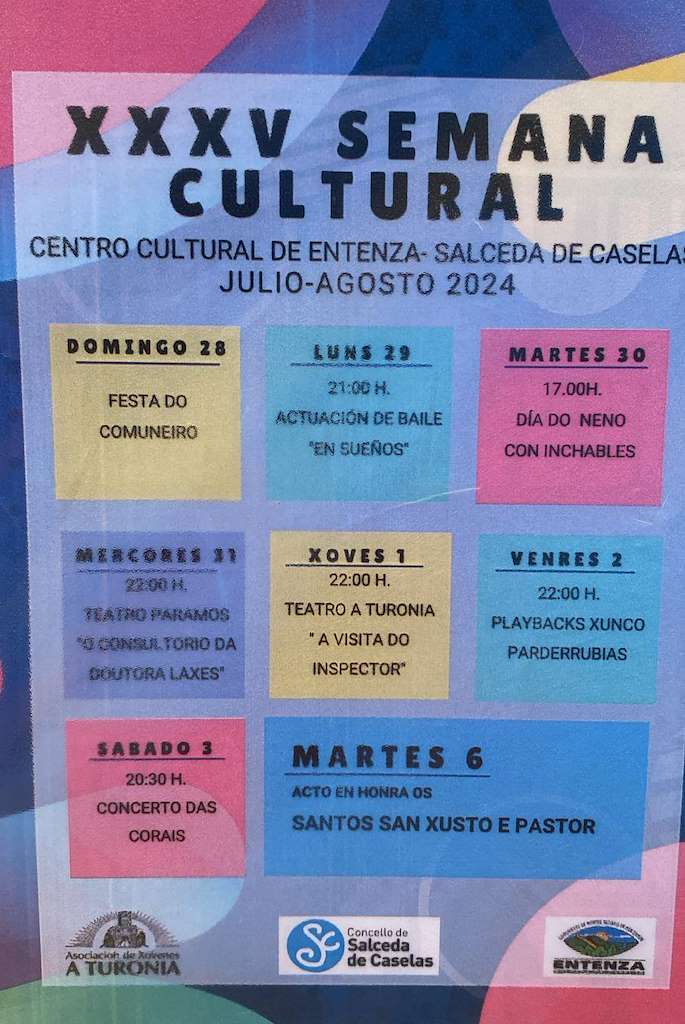XXXV Semana Cultural en Salceda de Caselas