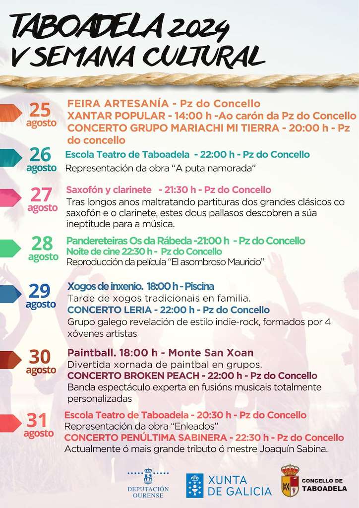 V Semana Cultural  en Taboadela