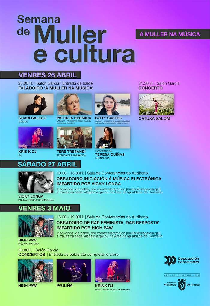 Semana da Muller e da Cultura (2024) en Vilagarcía de Arousa