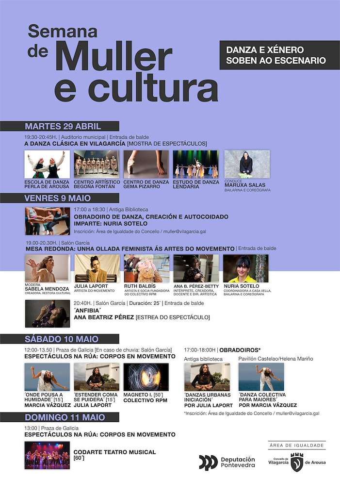 Semana da Muller e da Cultura (2024) en Vilagarcía de Arousa