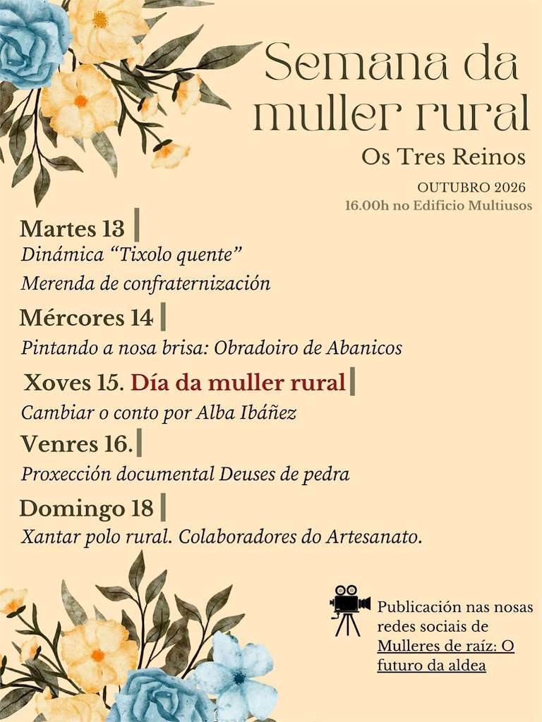 Semana da Muller Rural de Os Tres Reinos  (2026) en A Mezquita