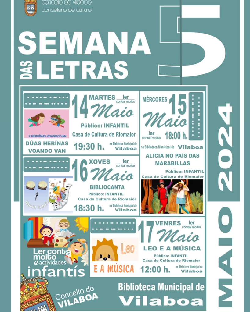 Semana das Letras (2024) en Vilaboa