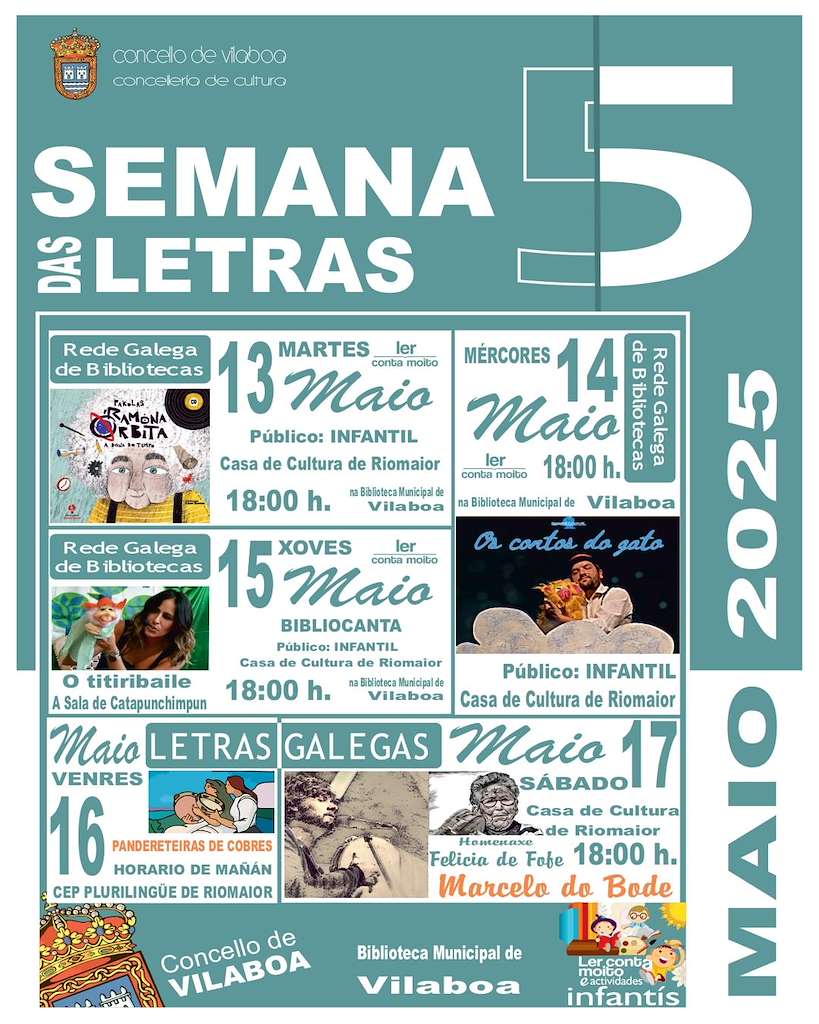 Semana das Letras en Vilaboa