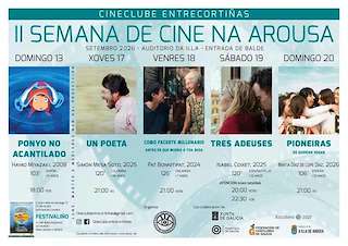 Fechas, información, programa, cartel, imágenes, mapa y ubicación de II Semana de Cine  (2026) en A Illa de Arousa