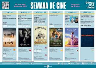 Fechas, información, programa, cartel, imágenes, mapa y ubicación de Semana de Cine  en  Vilagarcía de Arousa
