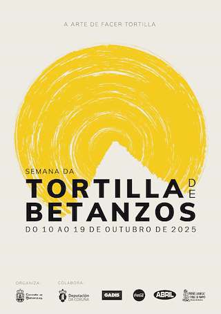 Fechas, información, programa, cartel, imágenes, mapa y ubicación de Semana de la Tortilla (2025)  en  Betanzos