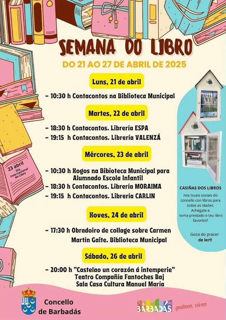 Semana do Libro (2024) en Barbadás