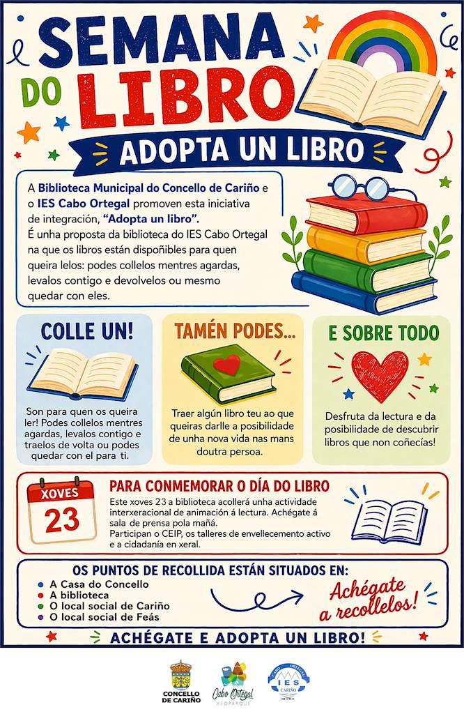 Semana do Libro en Cariño