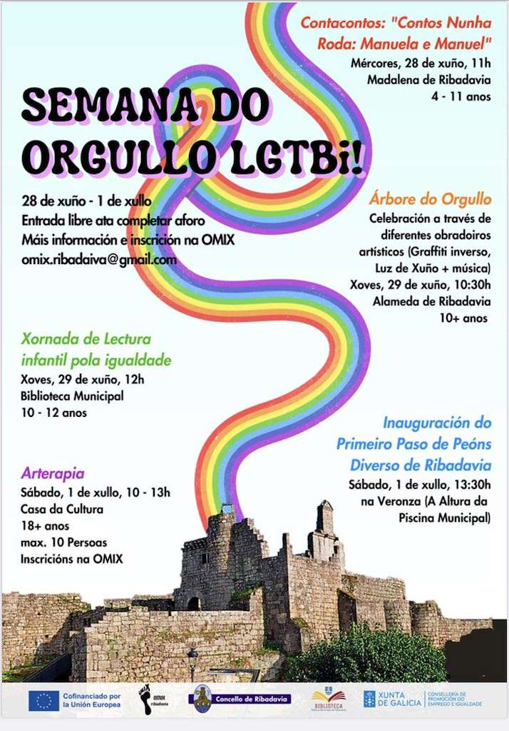 Semana do Orgullo LGTBI en Ribadavia