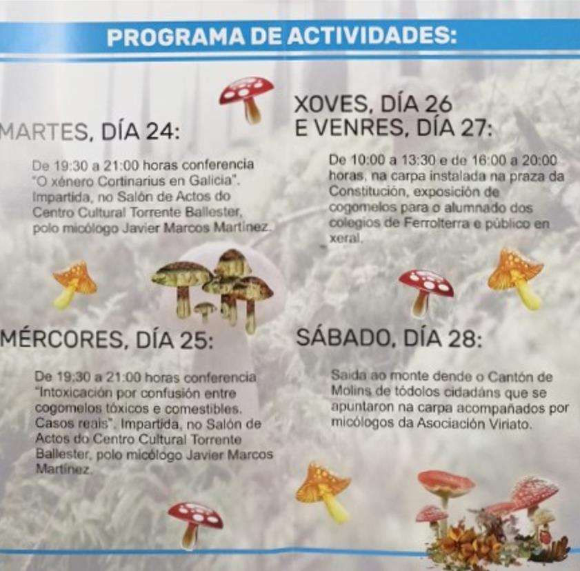 XXV Semana Micolóxica en Ferrol