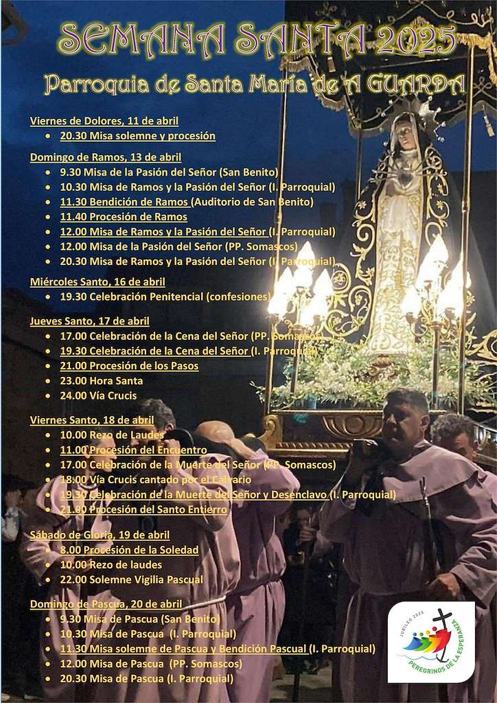Semana Santa (2025) en A Guarda