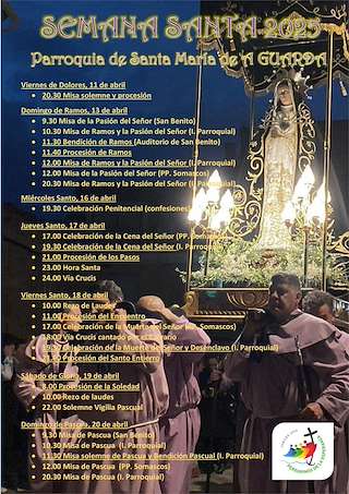 Fechas, información, programa, cartel, imágenes, mapa y ubicación de Semana Santa  en  A Guarda