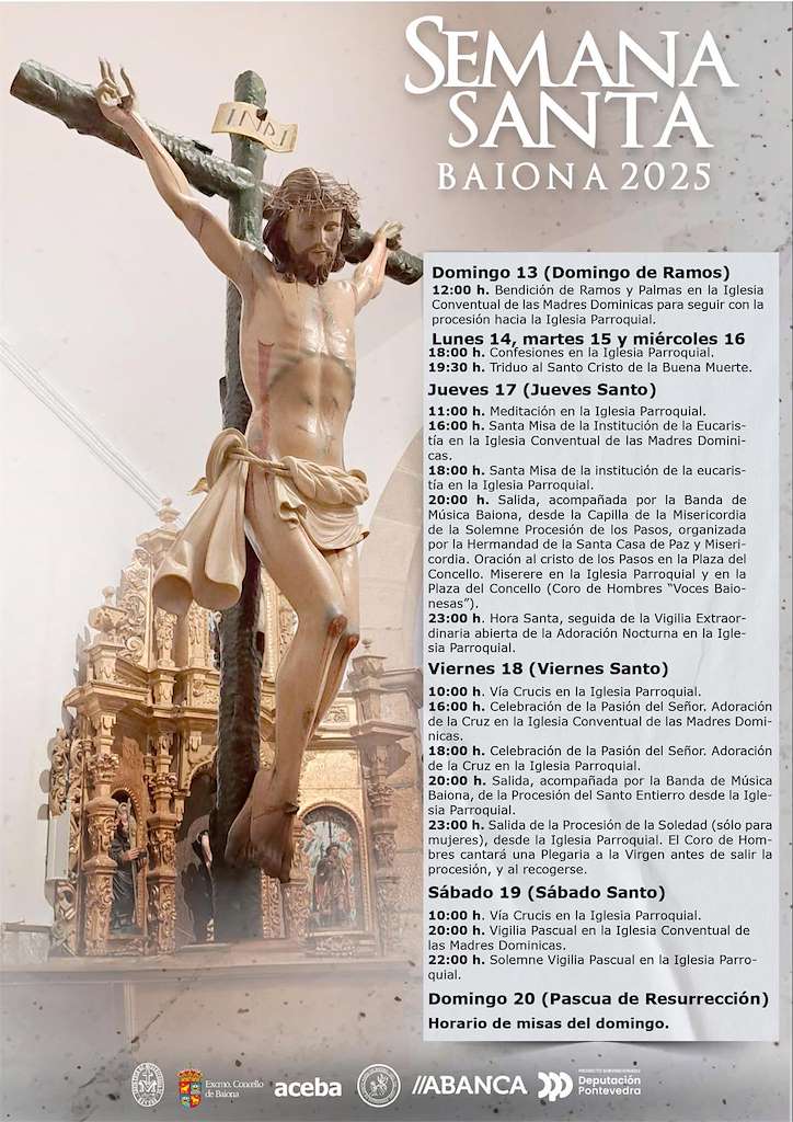 Semana Santa (2025) en Baiona