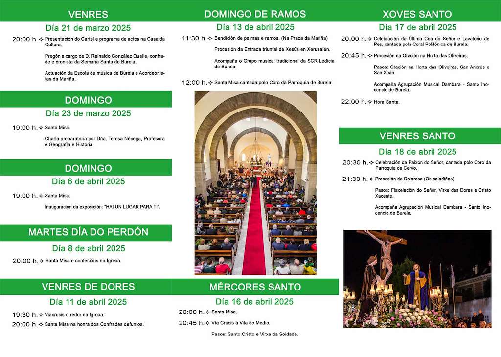 Semana Santa (2025) en Burela