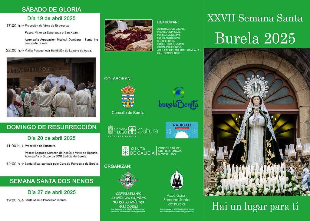 Semana Santa (2025) en Burela