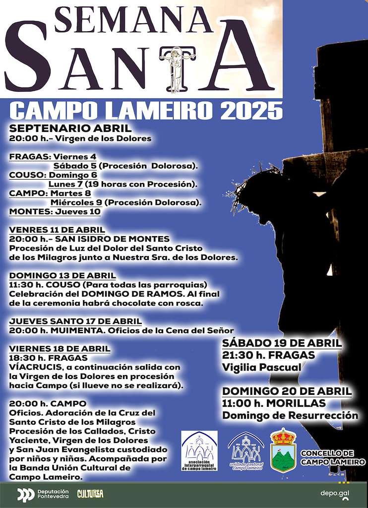 Semana Santa (2025) en Campo Lameiro