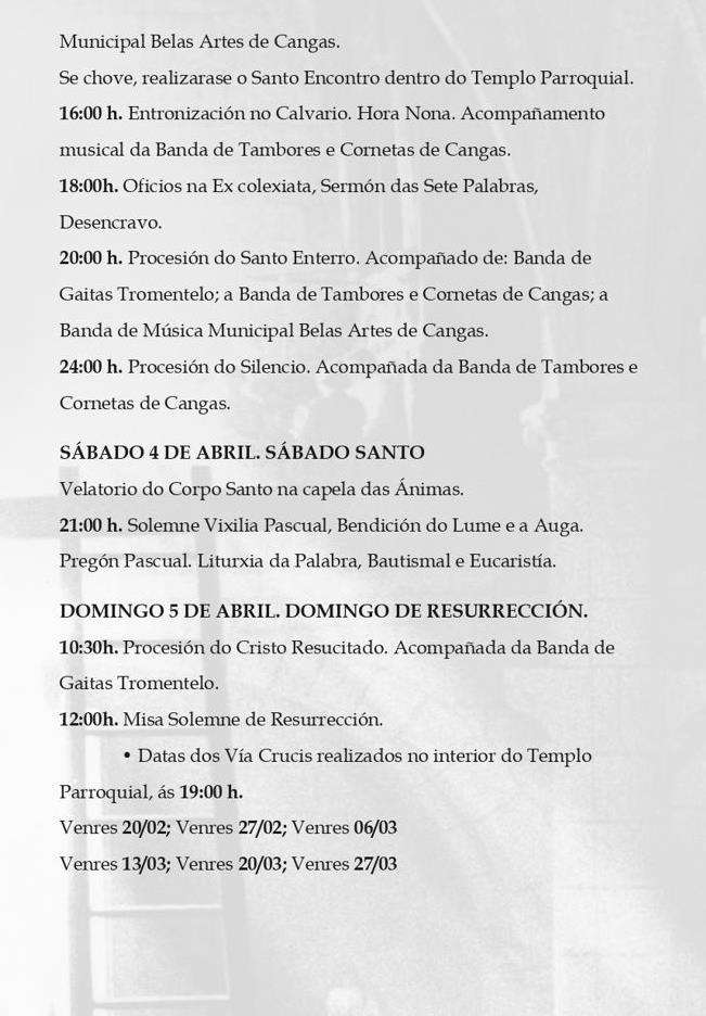 Semana Santa en Cangas de Morrazo