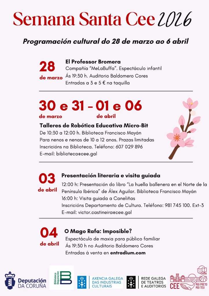 Semana Santa Cultural en Cee
