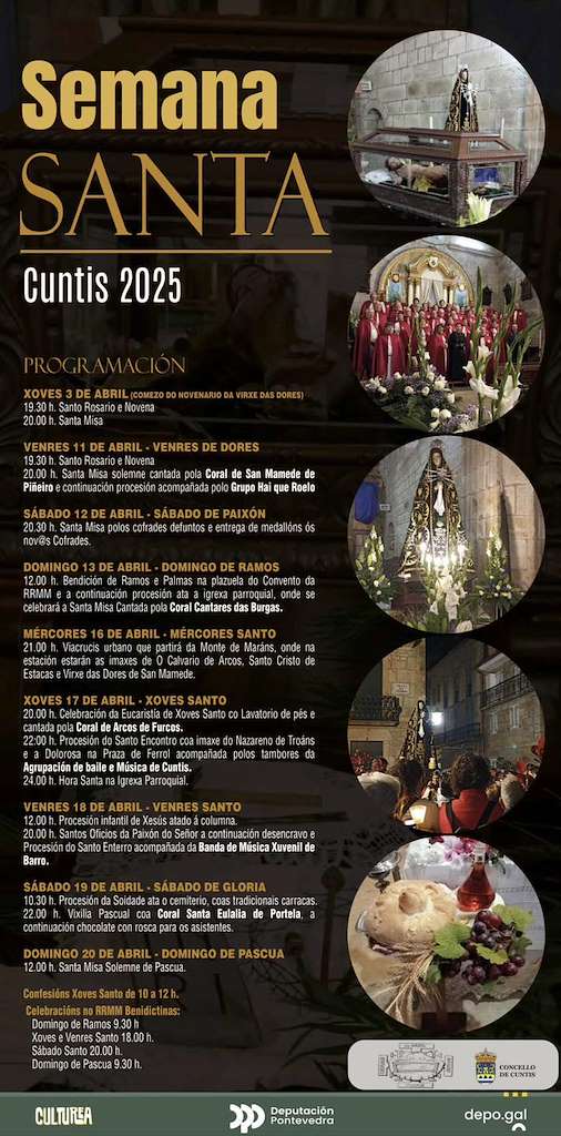 Semana Santa (2025) en Cuntis