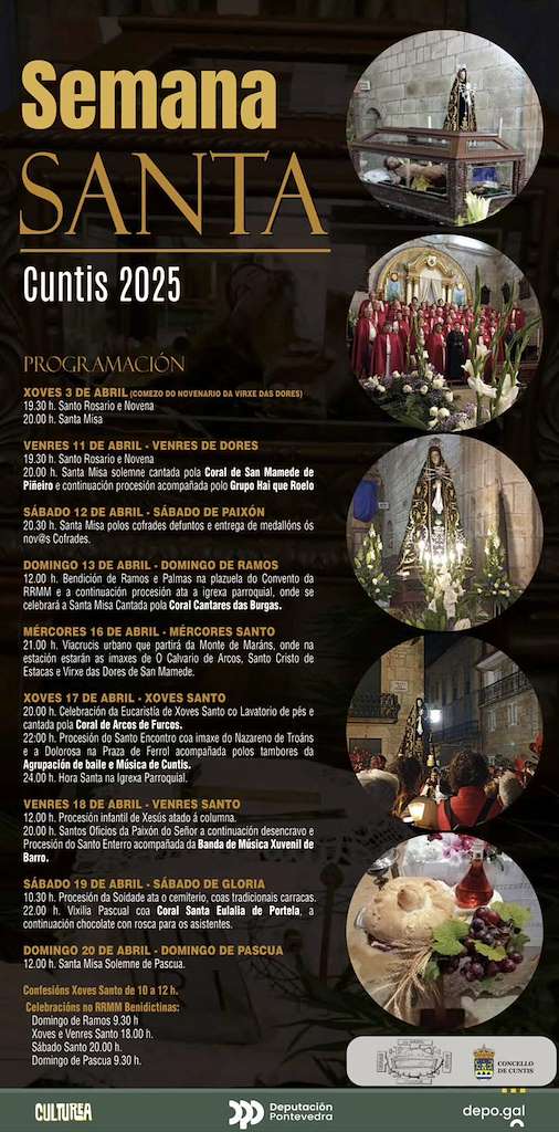 Semana Santa (2024) en Cuntis