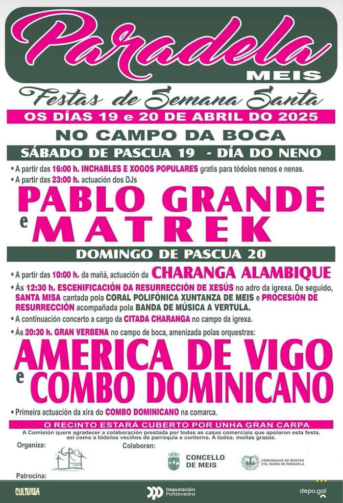 Semana Santa de Paradela (2025) en Meis