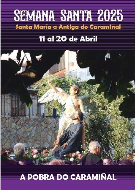 Semana Santa de Santa María a Antiga (2025) en A Pobra do Caramiñal