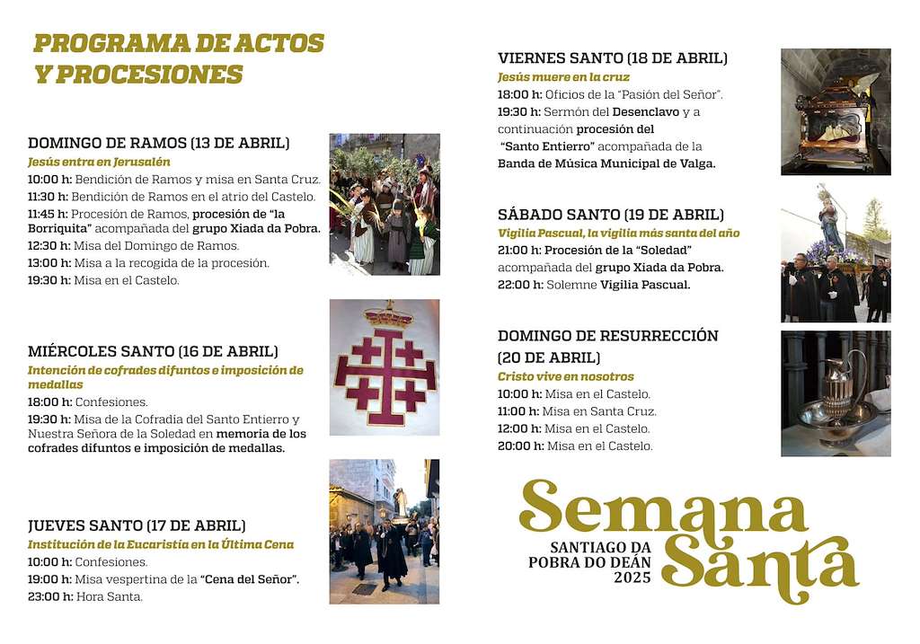 Semana Santa de Santiago do Deán (2025) en A Pobra do Caramiñal