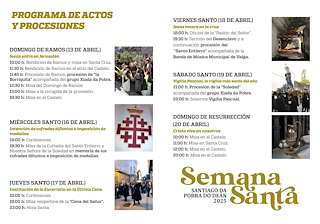 Fechas, información, programa, cartel, imágenes, mapa y ubicación de Semana Santa de Santiago do Deán  en  A Pobra do Caramiñal