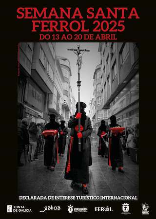 Fechas, información, programa, cartel, imágenes, mapa y ubicación de Semana Santa  en  Ferrol
