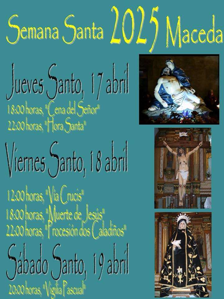 Semana Santa (2025) en Maceda