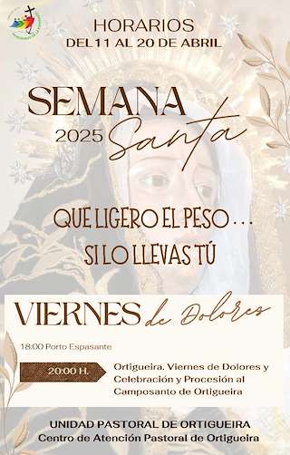 Fechas, información, programa, cartel, imágenes, mapa y ubicación de Semana Santa  en  Ortigueira