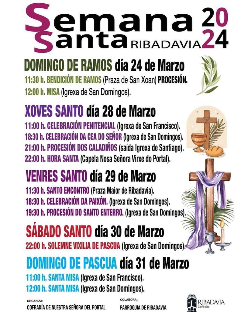 Semana Santa (2024) en Ribadavia